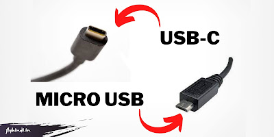 USB C and Micro USB otg cable me antar