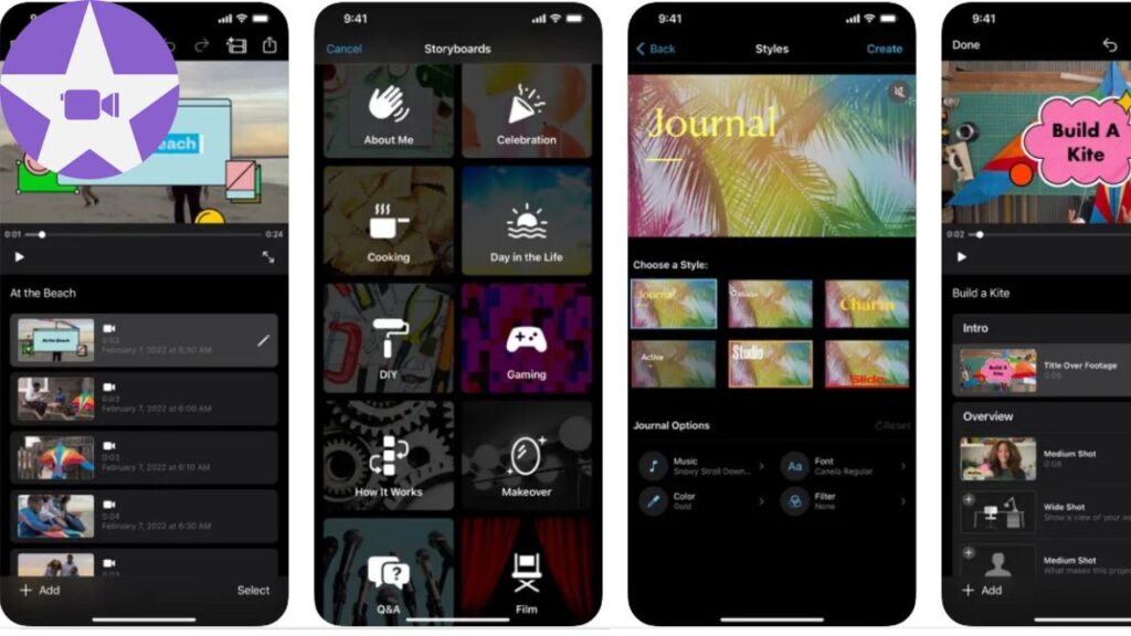 iMovie Video editing app