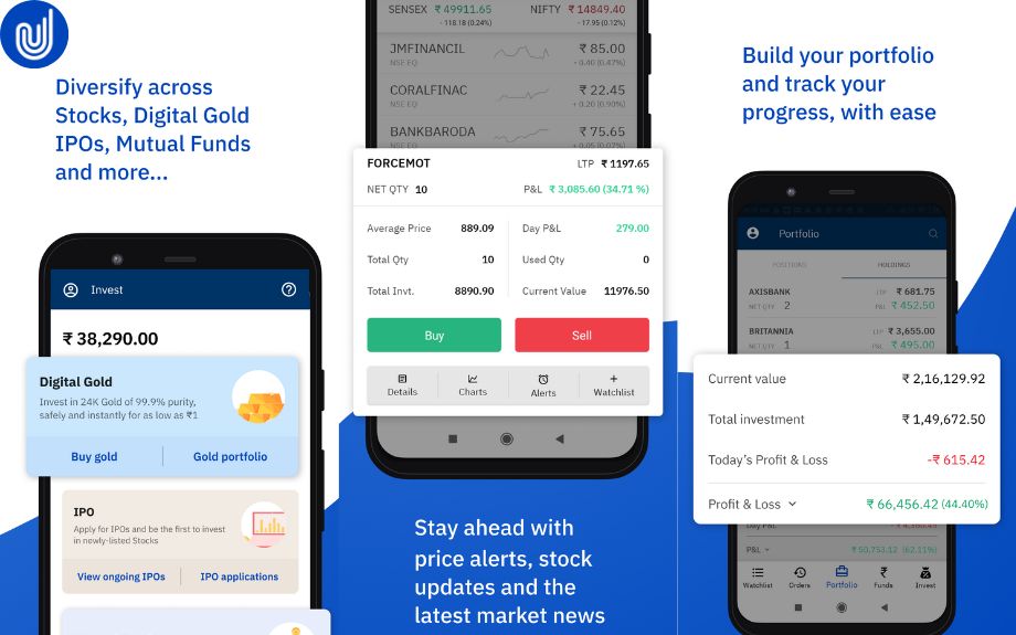 Upstox trading app