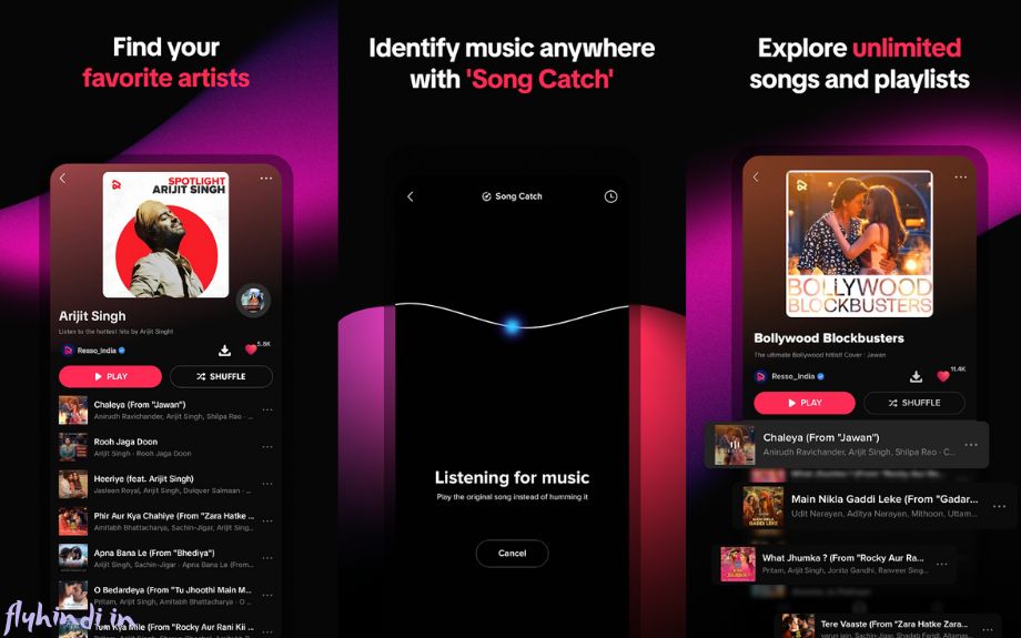 Resso Music Listening App