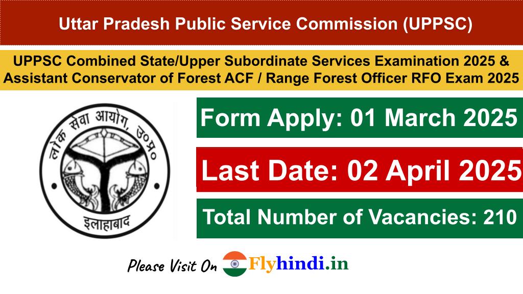 UPPSC Pre Recruitment 2025